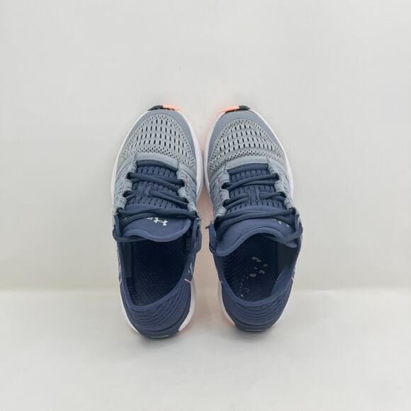 Under Armour Charged Bandit 3 Gray Blue Running Shoes Sneakers Women's Size 5.5 - Picture 7 of 14